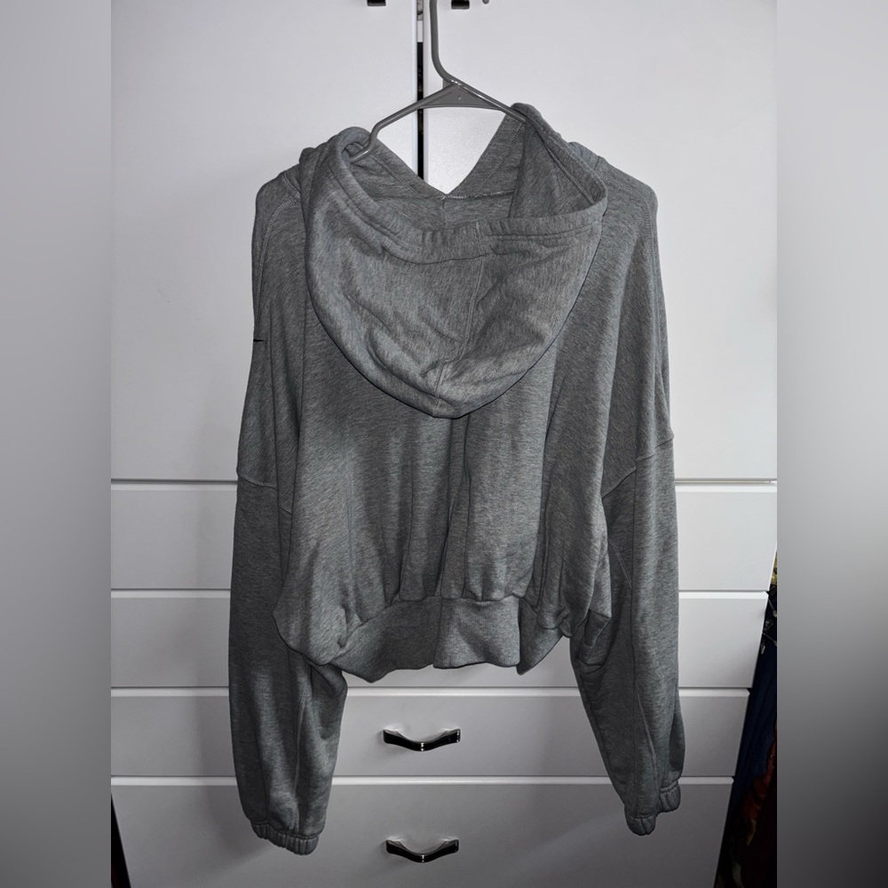Women’s Nike oversized cropped French terry hoodie - Picture 4 of 5